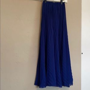 Stunning Royal Blue Maxi Skirt